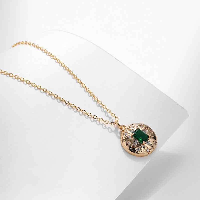 Gold-Plated Pendant Necklace