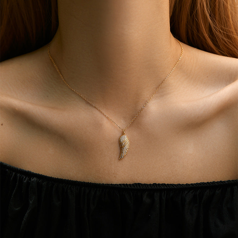 Gold-Plated Pendant Necklace