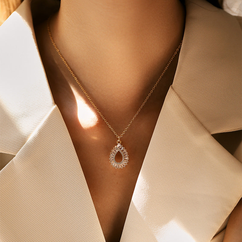 Gold-Plated Pendant Necklace