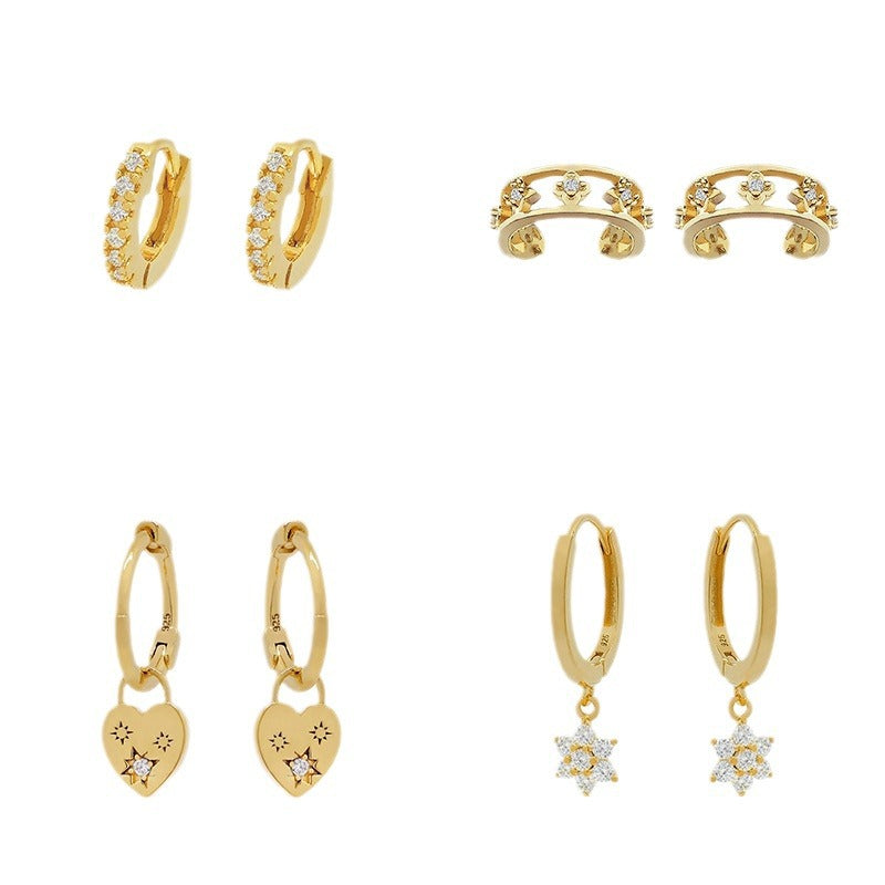 Charm Hoop Earrings