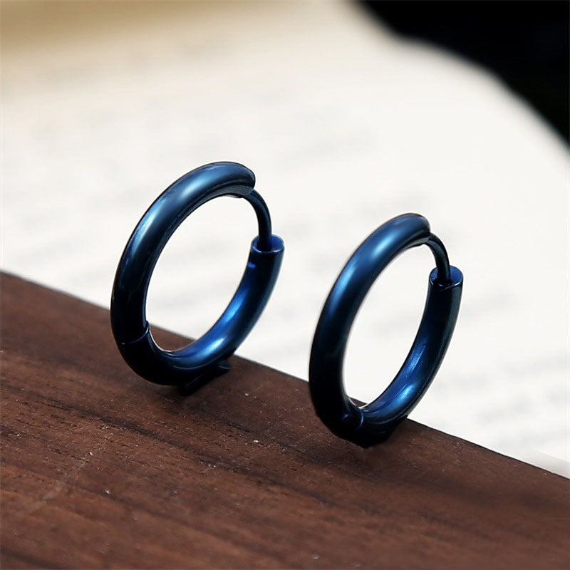 Stainless Steel Hoop Earrings