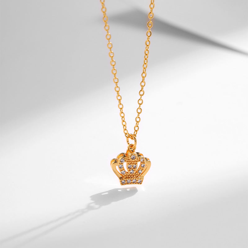 Gold-Plated Pendant Necklace
