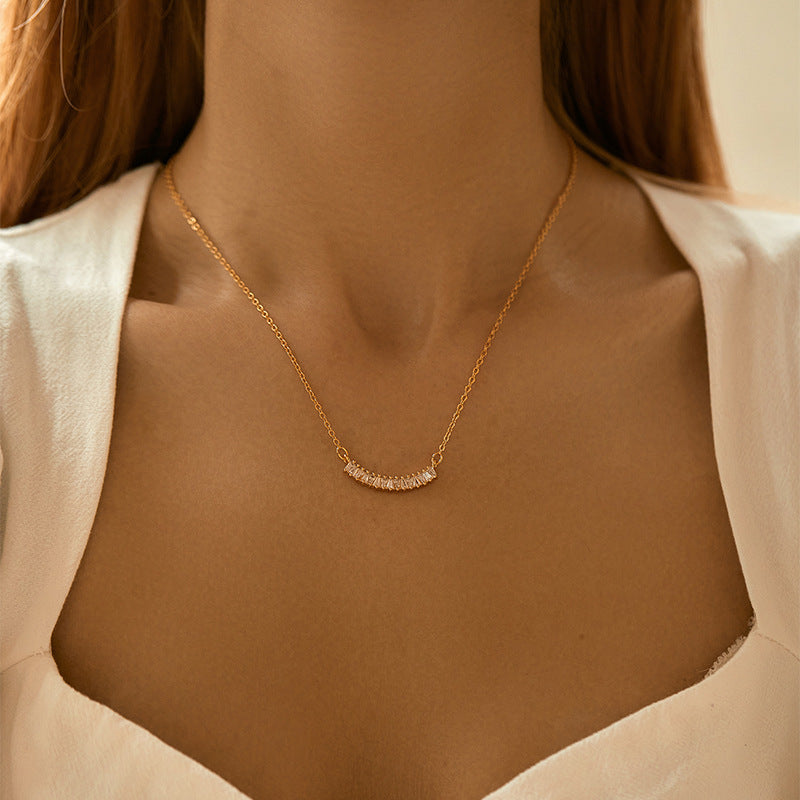 Gold-Plated Pendant Necklace