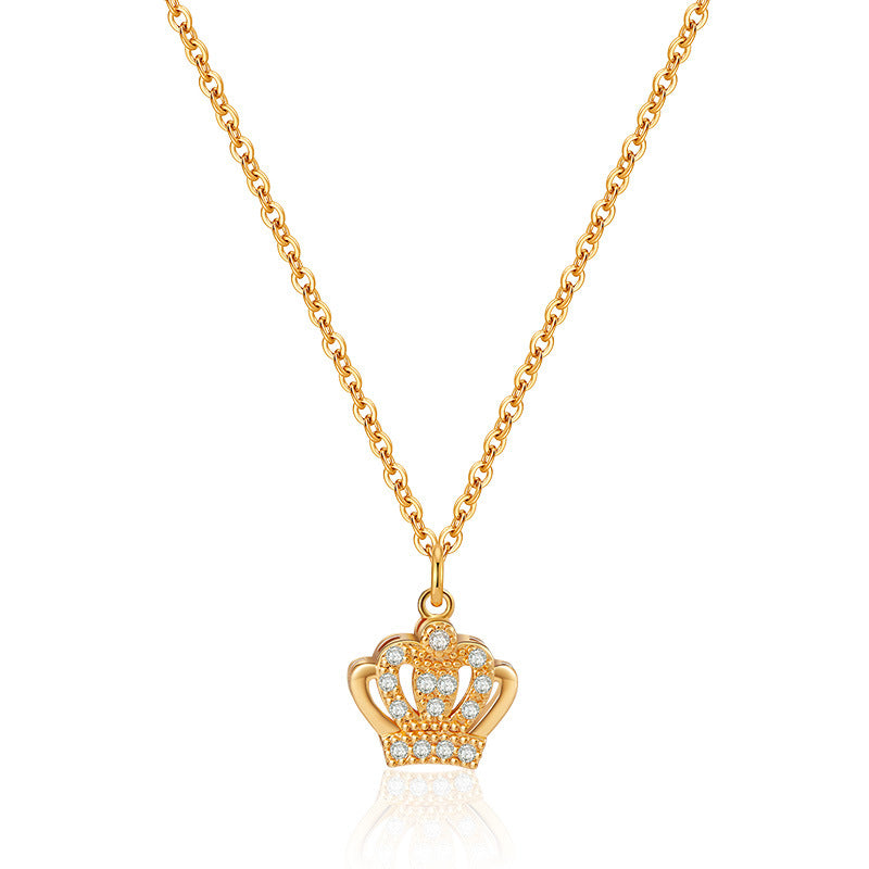 Gold-Plated Pendant Necklace