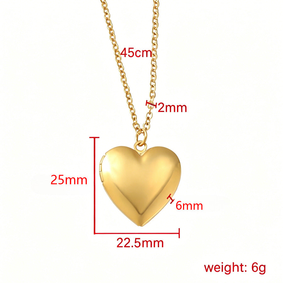 Photo Locket Necklace
