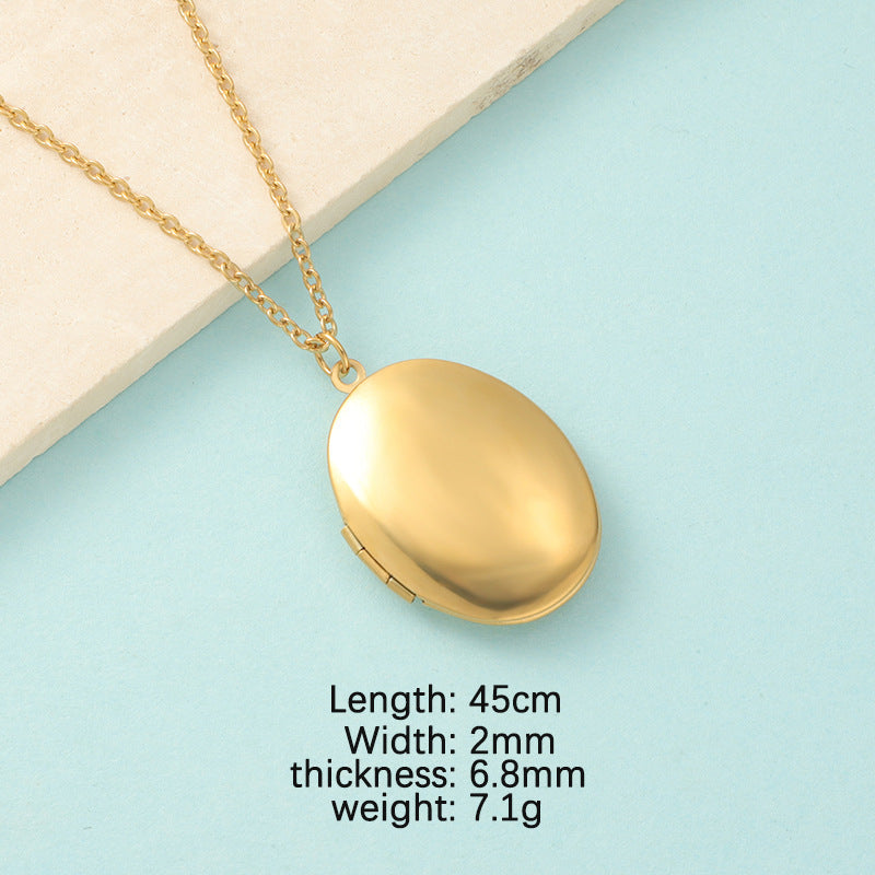 Photo Locket Necklace