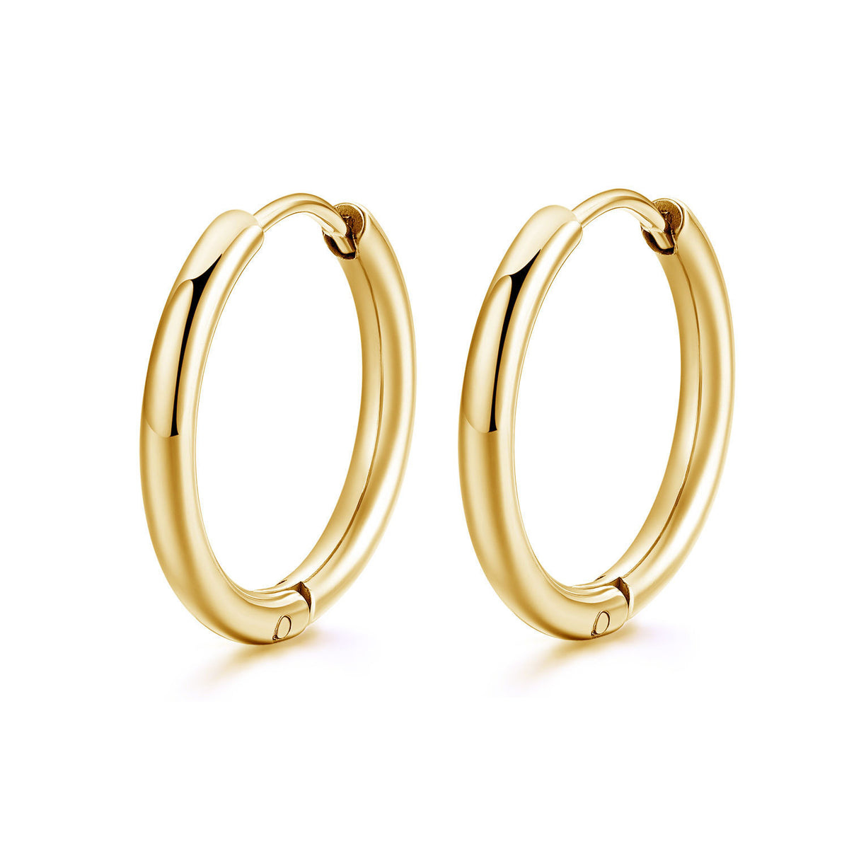 Stainless Steel Hoop Earrings