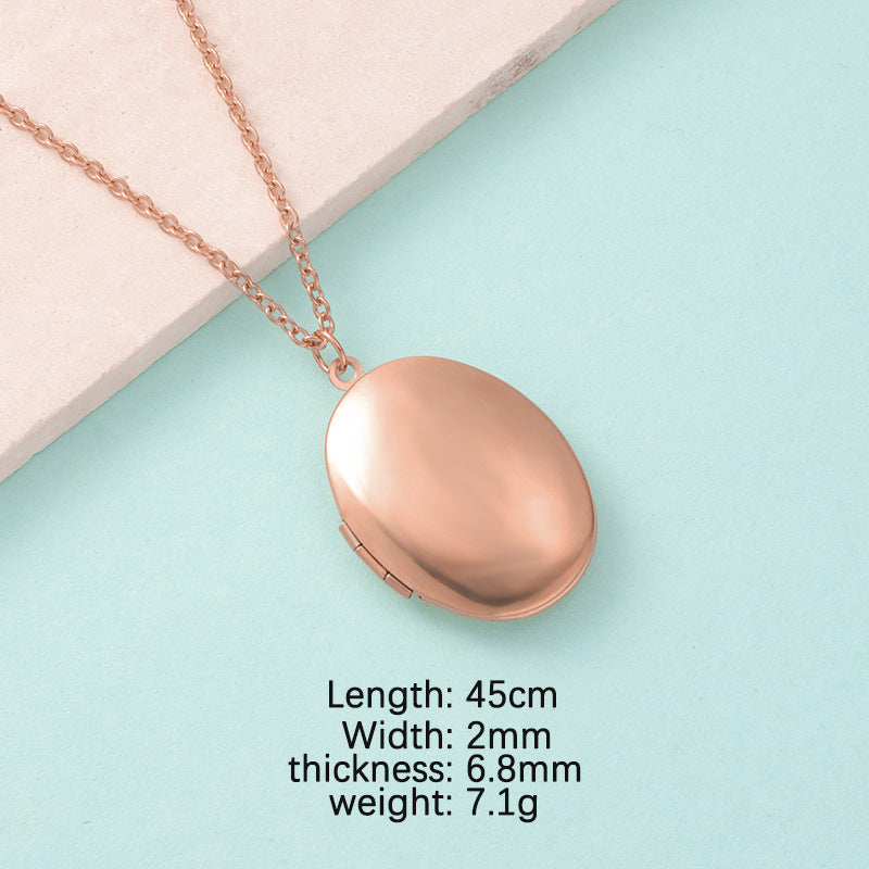 Photo Locket Necklace
